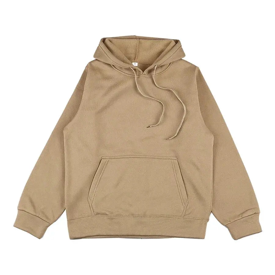 Hoodies for men and women 2025 autumn new item heavyweight American high street men's top plus size hooded pullover - Lady T Fashions