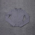 Women Sport Jacket Long Sleeve Shirt Workout Coat Gym Training Clothing Yoga Sportswear - Lady T Fashions