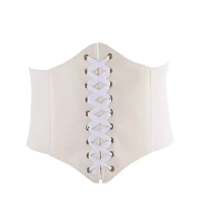 Women's Corset Body Shapewear Sexy Wide Leather Belt Cummerbunds Strap Belts for Women High Waist Slimming Corsets and Bustiers - Lady T Fashions