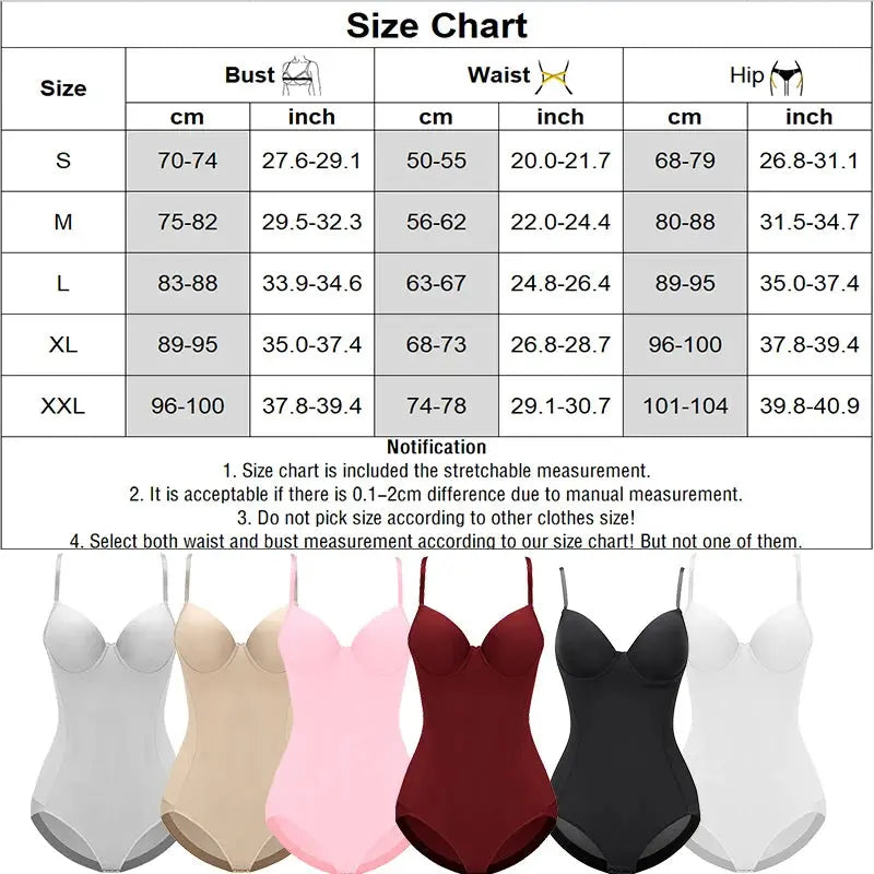 Shapewear Bodysuits Underwear Slimming Bodys Women Sexy Bodysuit Body Shaper Lingerie Black Trimmer Modeling Strap - Lady T Fashions