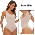 Seamless Shapewear Bodysuit for Women Body Shaper Thong Body Shaping Sculpting Breast Slimming Wide Shoulder Straps Shapers New - Lady T Fashions