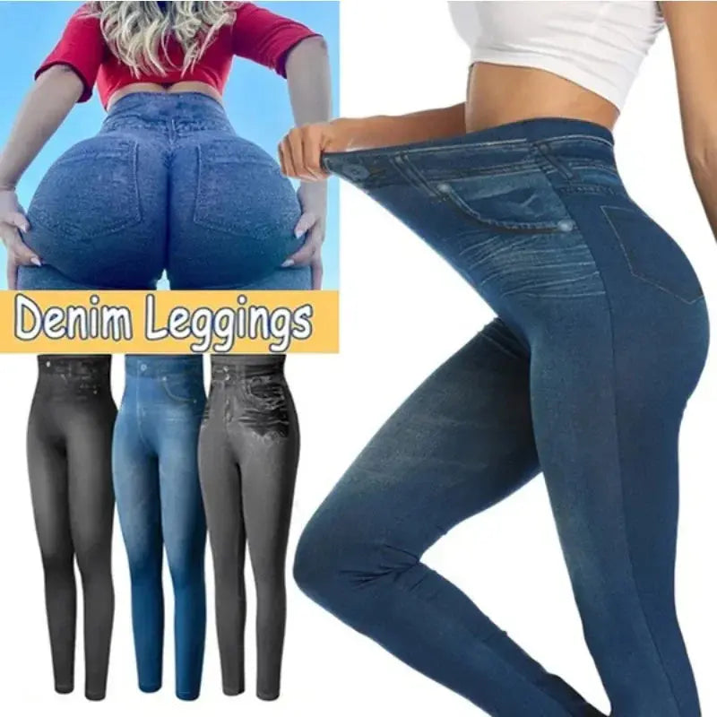 Womens leggings Fitness Leggings High Elastic Butt Liftting Yoga Pants High Waist Gym Trainning Print Tight - Lady T Fashions