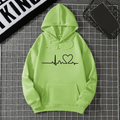 2025 Winter New Women's Hoodie High Street Unisex style Double Pockets Sweatshirts Outerwear Plus-Size Women's Clothing CYXX247 - Lady T Fashions