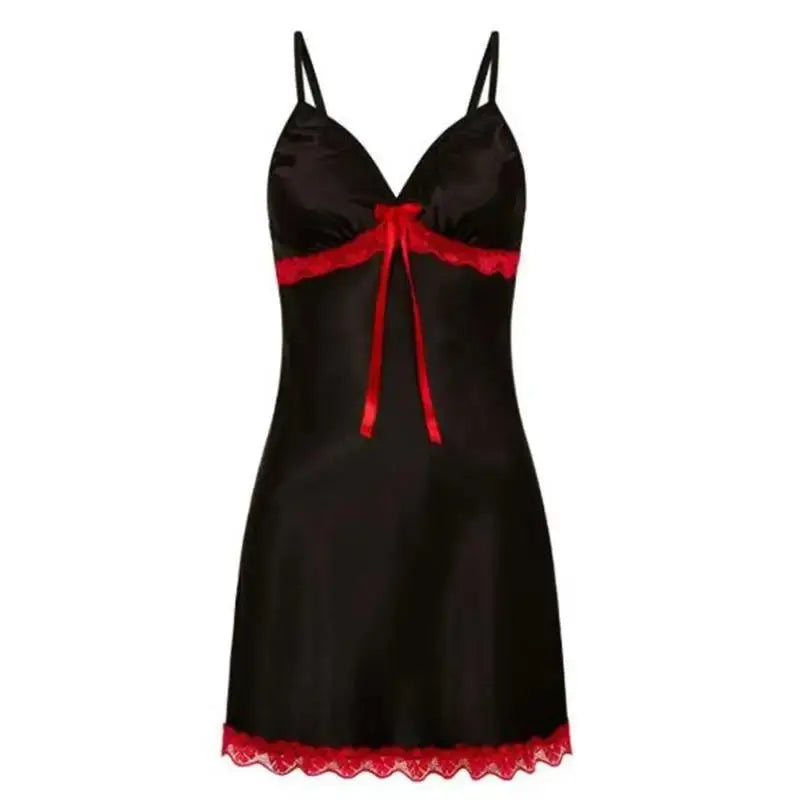Sexy Nightgown For Women Sexy Nightie Sleepwear Plus Size Lace Floral Female Lingerie Suspenders Nightdress Robe Babydoll Summer - Lady T Fashions