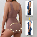 Body Shapewear for Women Seamless Solid Shaping Full Bodysuit Crew Neck Tummy Control Slimming Body Shaper Underwear & Shapewear - Lady T Fashions