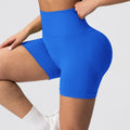 Women Fitness Shorts High Waist Workout Hip Lifting Leisure Shorts Leggings Yoga Gym Running Short Pants Sportswear - Lady T Fashions