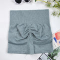 Women Fitness Shorts High Waist Workout Hip Lifting Leisure Shorts Leggings Yoga Gym Running Short Pants Sportswear - Lady T Fashions