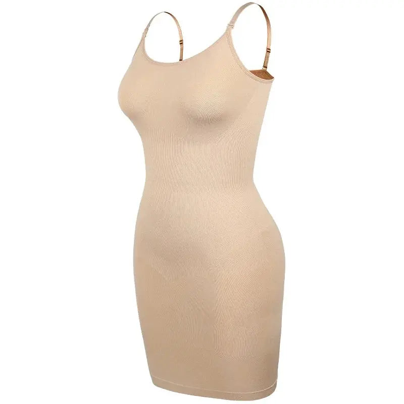 Womens Shapewear Dresses New Tummy Control Body Shaper Slimming Waist Butt Lifter Bodysuits Camisole Dresses Lady Underwear - Lady T Fashions
