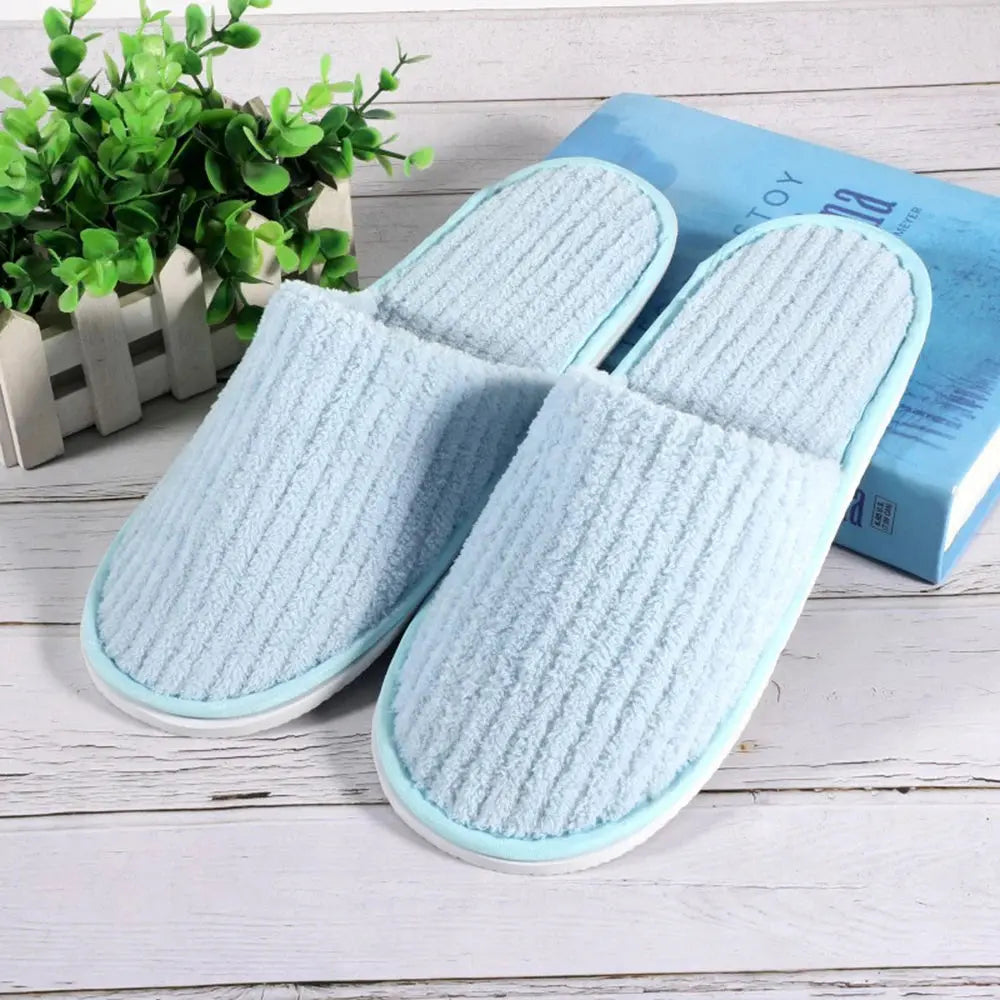 1Pair Winter Warm plush Slippers for Women Men Home shoes Nonslip Slides Fluffy Slippers Couple Indoor Bedroom House Slippers Lady T Fashions