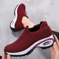 Sneakers Women Fashion Wedge Platform Female New Casual Sport Shoes Ladies Air Cushion Running Mesh Breathable Shoes Wholesale Lady T Fashions