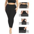 Women's High-Waisted Yoga Pants Plus Size Butt-Lifting Workout Leggings with Pockets Elastic Activewear for Gym & Running - Lady T Fashions