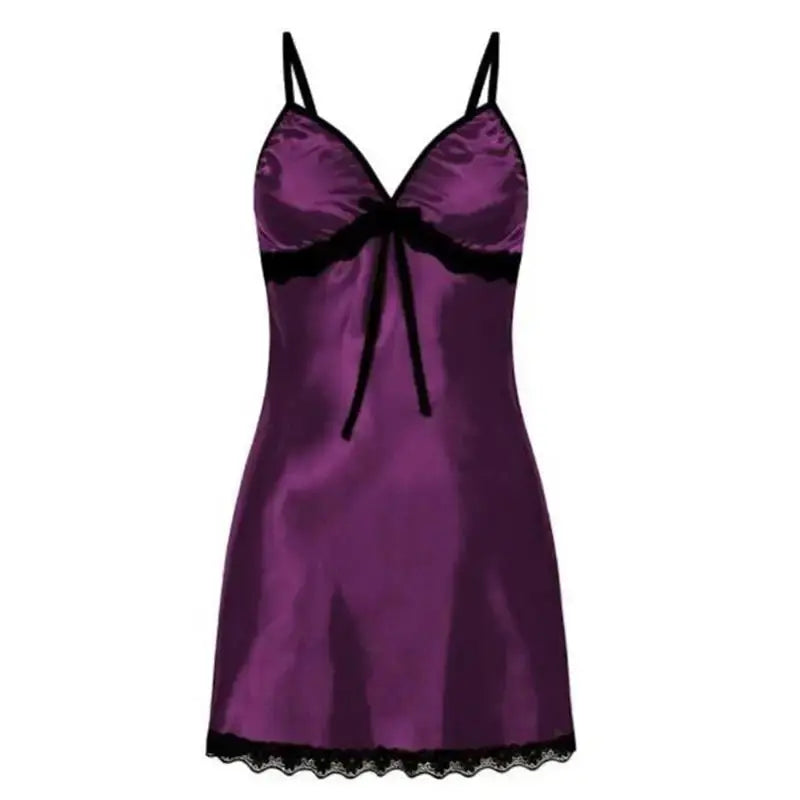 Sexy Nightgown For Women Sexy Nightie Sleepwear Plus Size Lace Floral Female Lingerie Suspenders Nightdress Robe Babydoll Summer - Lady T Fashions