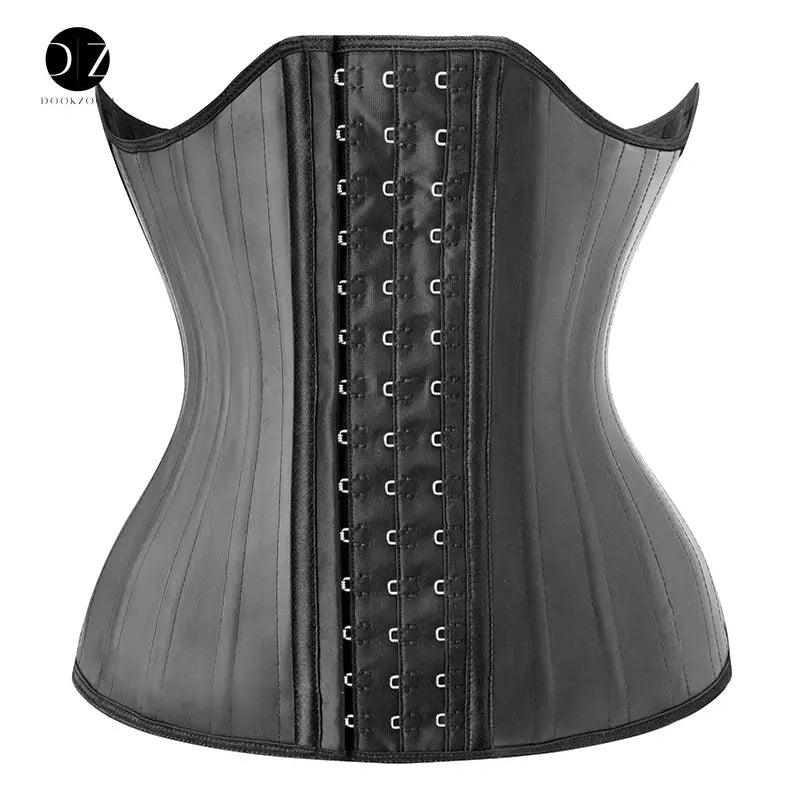 Body Shaper Shapewear Women 25 Steel Bones Latex Waist Trainer Corset Shapewear Slimming Belly Modeling Strap Reductive Girdle - Lady T Fashions