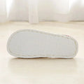 House Linen Slippers Women Floral Autumn Cute Home Indoor Non Slip Funny Sandals Cartoon Kawaii Cat Shoes Flat Flax Striped Lady T Fashions
