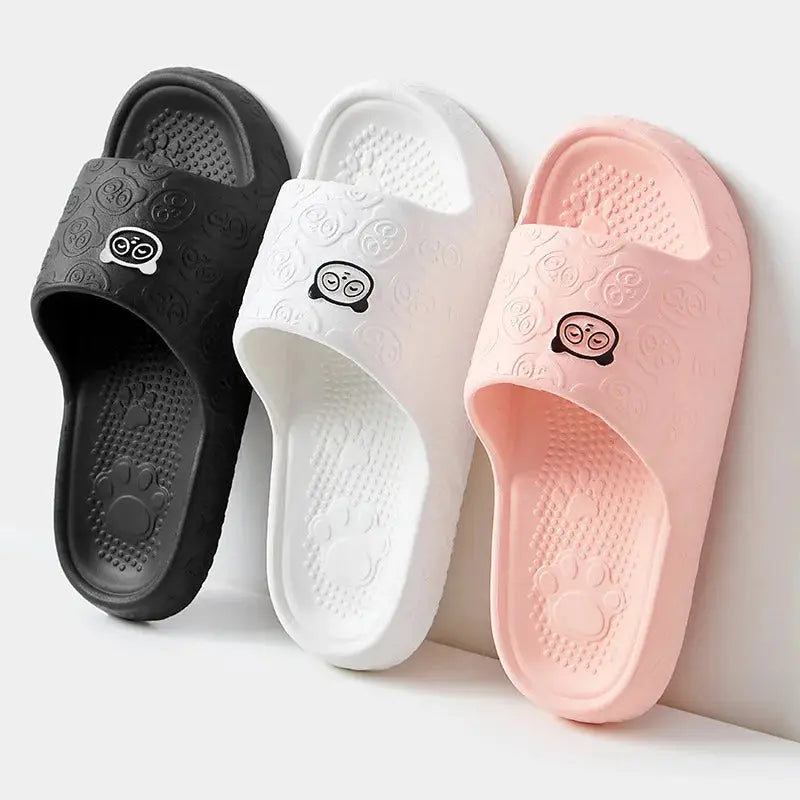 Eva Soft Sole Chunky Platform Slippers Women 2024 Summer Thick Sole Cloud Slides Beach Sandals Woman Non-Slip Outdoor Flip Flops Lady T Fashions