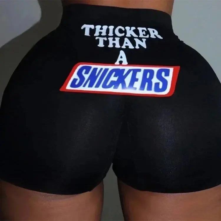 Women Hot Sale Printed Shorts Summer Casual High Waist Motorcycle Shorts Sports Fitness Shorts Dropshipping - Lady T Fashions