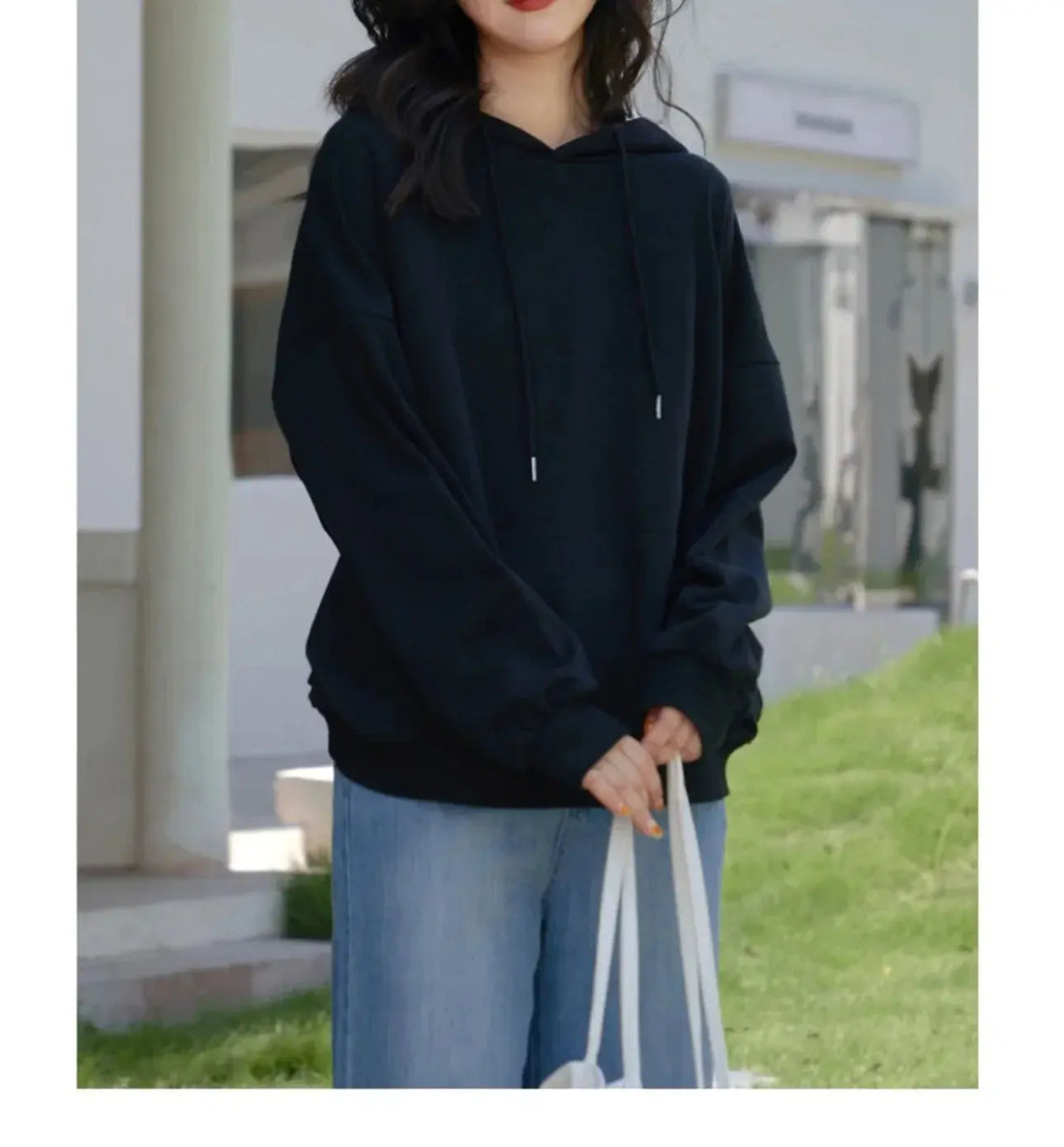 Men's Hoodies Women Pullover Spring Autumn Casual Hoodie Sweatshirts Solid Color Hoodies Oversize Grey Sweatshirt For Male - Lady T Fashions