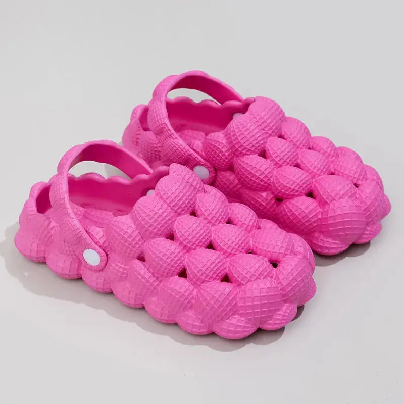 Comwarm Bubble Ball Women Sandals New Summer Women Clogs Garden Shoes House Massage House Slippers Closed Toe Anti-Slip Sandals Lady T Fashions