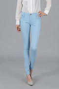 Women Dress Pants Tapered Leg  Colored Stretch Slim Jeans Skinny Trousers  Pockets  for Daily ouc073 - Lady T Fashions