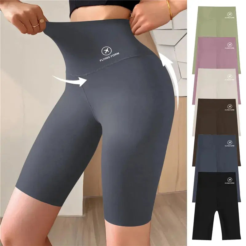 Hot Women Shorts Sports Shorts For Women New Cycling Jogging Fitness High Waist Push Up Gym Shorts Leggings Yoga Shorts - Lady T Fashions