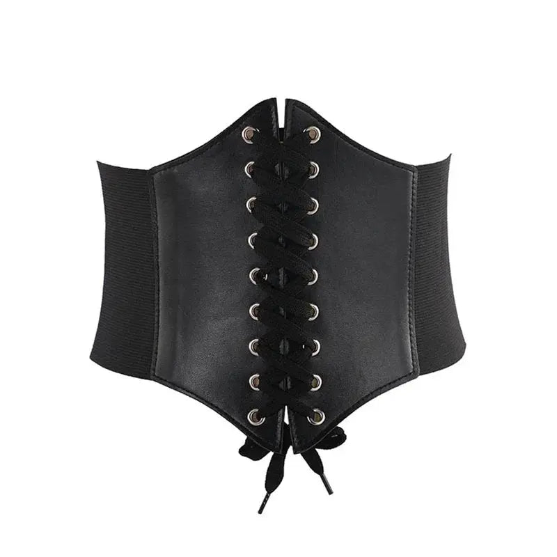 Women's Corset Body Shapewear Sexy Wide Leather Belt Cummerbunds Strap Belts for Women High Waist Slimming Corsets and Bustiers - Lady T Fashions
