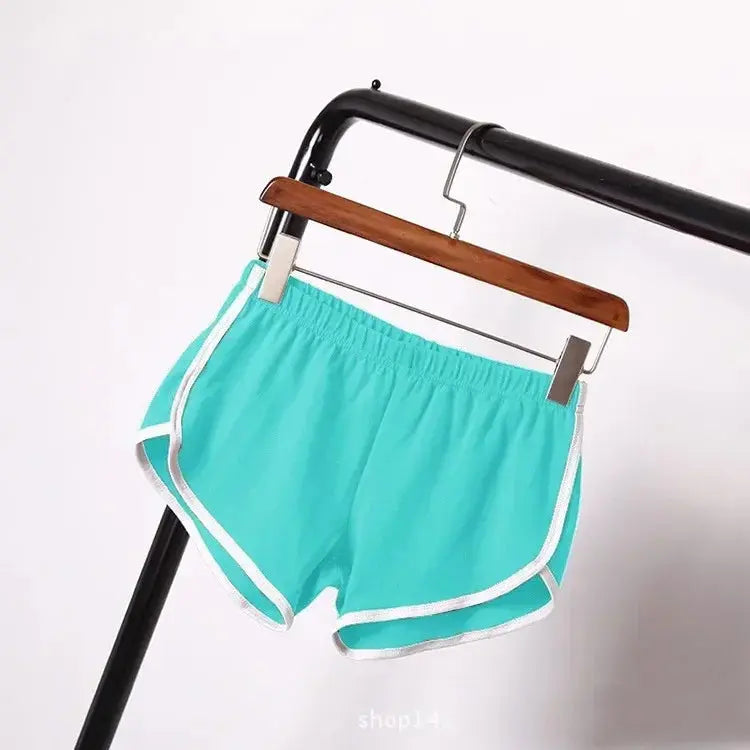 Sports Shorts Women Casual Fitness Shorts Cycling Running Wearing Causal Thin Anti-Walking Gym Yoga Hot Pants Bottoms Mujer - Lady T Fashions