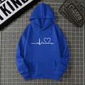 2025 Winter New Women's Hoodie High Street Unisex style Double Pockets Sweatshirts Outerwear Plus-Size Women's Clothing CYXX247 - Lady T Fashions