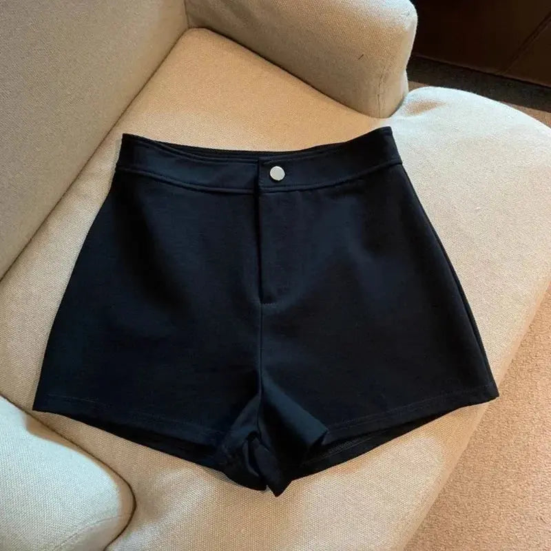 Women Shorts Black pants Women Harajuku Elegance High Waisted A Line Slim Casual Hot Girl Sexy Shorts biker shorts women - Lady T Fashions