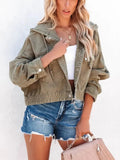 Fashion New Jackets for Women 2022 Hooded Denim Jacket Women Vintage Jean Coats Casual Long Sleeve Top Clothes Women Streetwear - Lady T Fashions