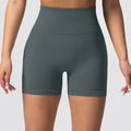 Women Fitness Shorts High Waist Workout Hip Lifting Leisure Shorts Leggings Yoga Gym Running Short Pants Sportswear - Lady T Fashions