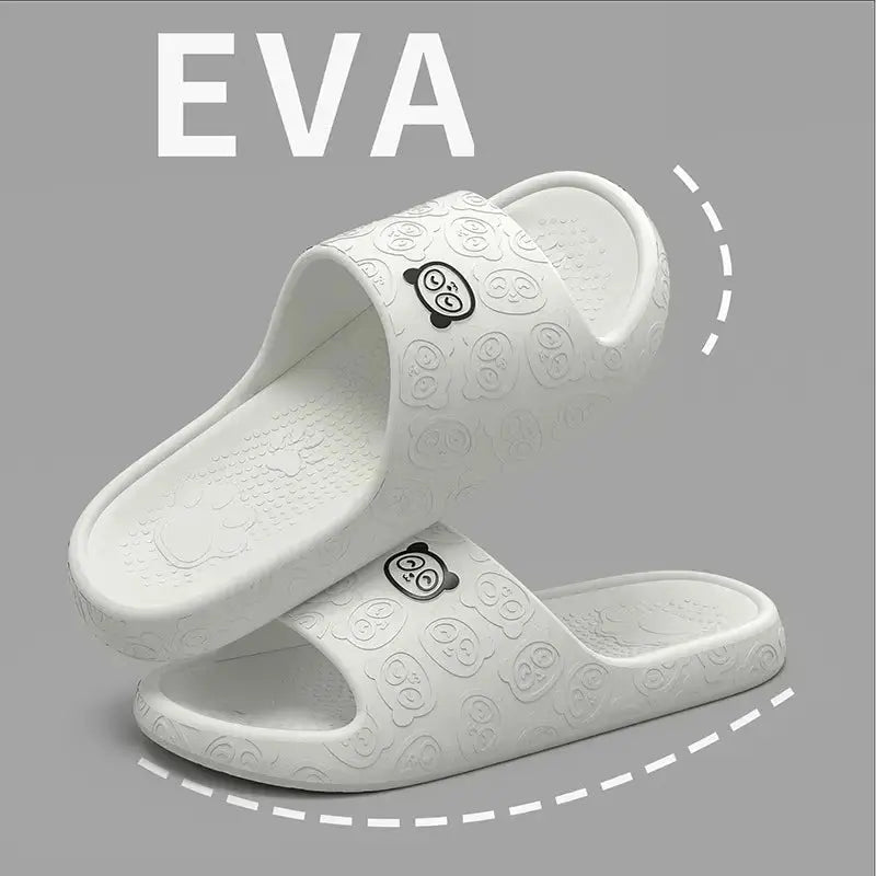 Eva Soft Sole Chunky Platform Slippers Women 2024 Summer Thick Sole Cloud Slides Beach Sandals Woman Non-Slip Outdoor Flip Flops Lady T Fashions