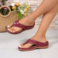 Women Slippers Summer Handmade Leather Slippers Trendy Lightweight Fashion Shoes Outdoor Comfortable Simple Sandals Slides Women Lady T Fashions