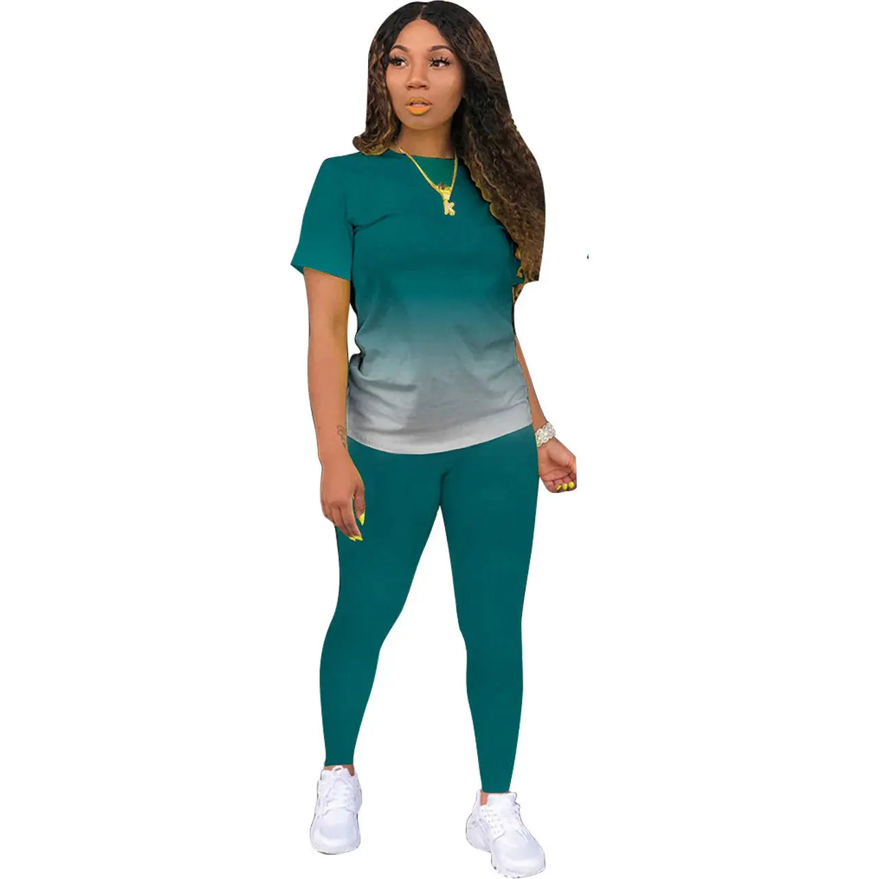 New Two Piece Set Women Tracksuits Sets Brand Printed Hoodie Pants Sweatshirt Set Sports Suit For Women Clothing - Lady T Fashions