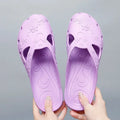 Summer Women's Slippers Fashion Breathable Outdoor Platform Baotou For Women Jelly Slippers Indoor House Beach Roma Hole Shoes Lady T Fashions