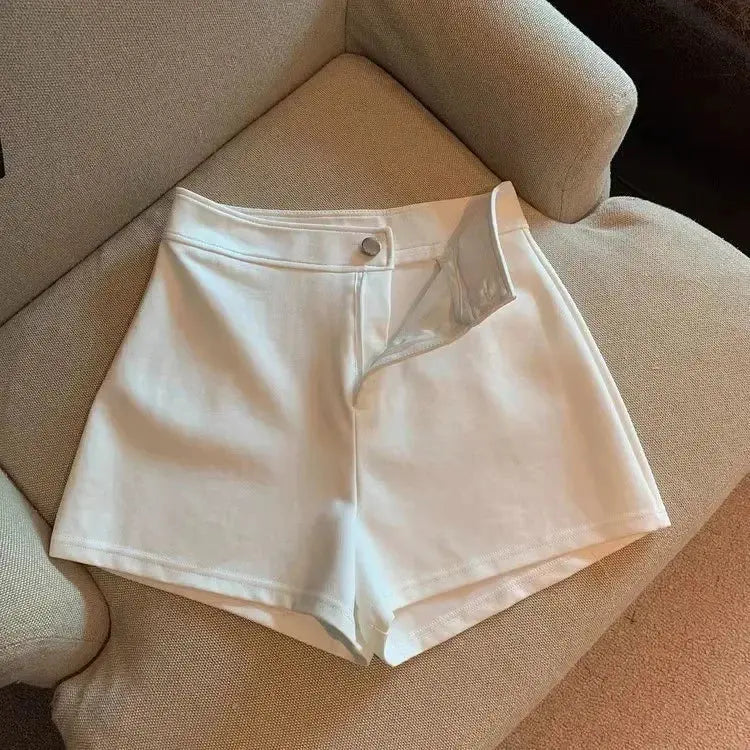 Women Shorts Black pants Women Harajuku Elegance High Waisted A Line Slim Casual Hot Girl Sexy Shorts biker shorts women - Lady T Fashions