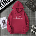 2025 Winter New Women's Hoodie High Street Unisex style Double Pockets Sweatshirts Outerwear Plus-Size Women's Clothing CYXX247 - Lady T Fashions
