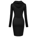 Ladies Dress Autumn Women Hooded Dresses Hoodies Women Sweatshirts Women Hoodies Dress Tops Ladies Clothing - Lady T Fashions