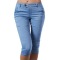 Women Pants Summer Women Pants Mid Waist Trendy Pants Slim fitting Calf Length Leggings Pencil Pants Women Trousers - Lady T Fashions