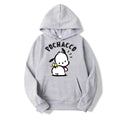 Men Women Tops Outerwears Blouse Hoodies Harajuku Funny Sweatshirts Pochacco Yellow Hoodies Fashion Leisure Stylish Streetwear - Lady T Fashions