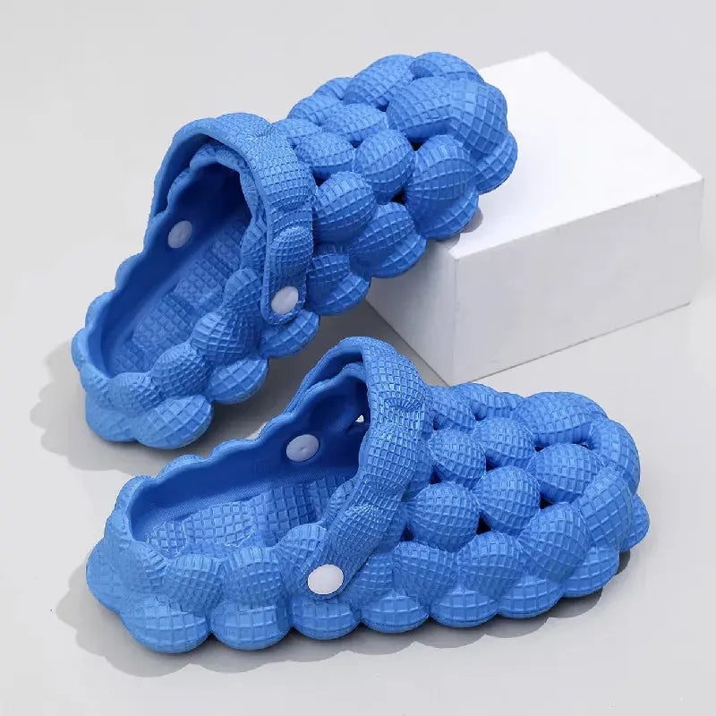 Comwarm Bubble Ball Women Sandals New Summer Women Clogs Garden Shoes House Massage House Slippers Closed Toe Anti-Slip Sandals Lady T Fashions