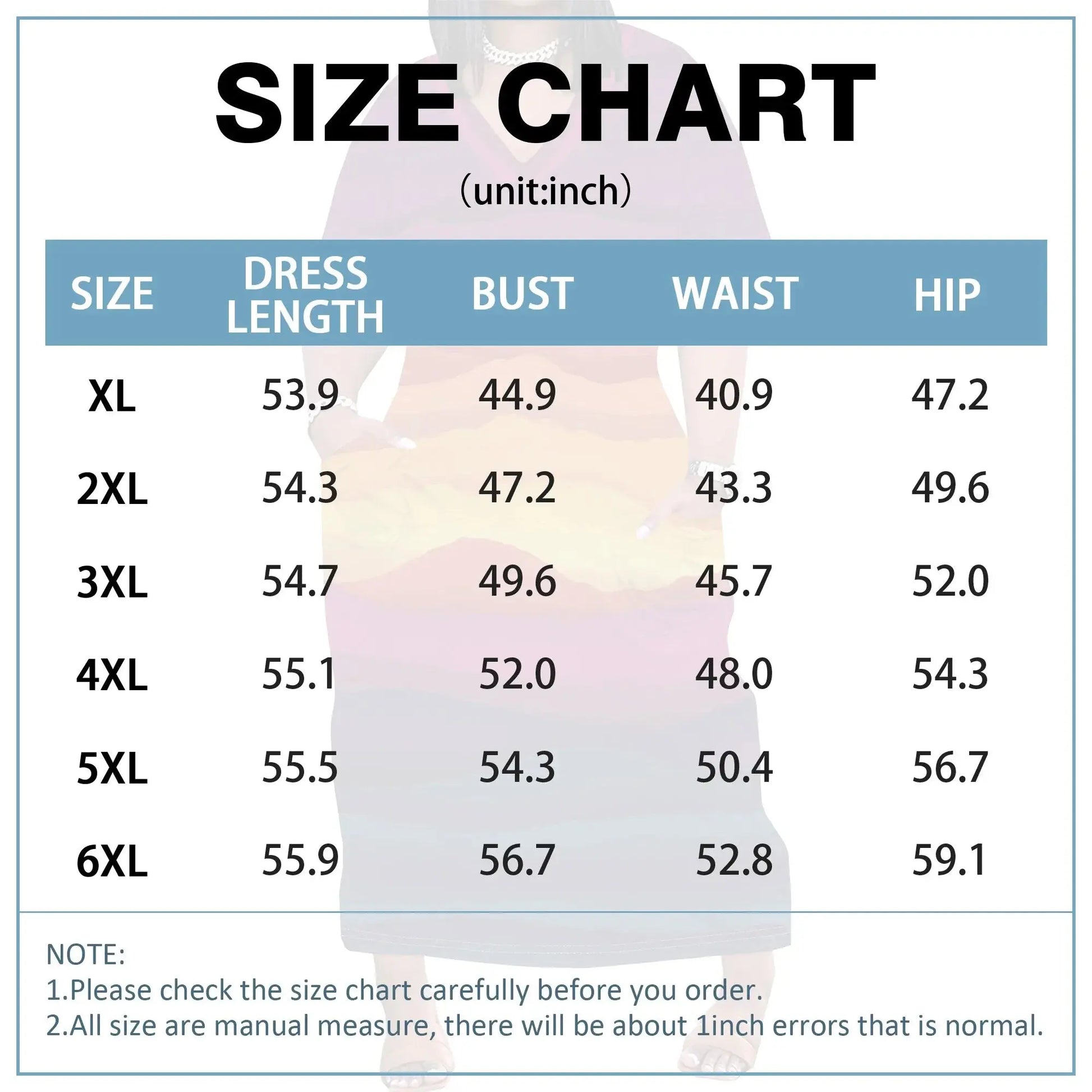 Women's Sunset Stripe Pocket Maxi Dress XL-6XL Loose Fit V-Neck T-Shirt Style for Juneteenth or Pride Streetwear Look - Lady T Fashions