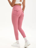 Women Yoga Legging trousers with pocket High Waist Fitness pants Cargo style Cycling Workout Gym Pants Breathable sports pants - Lady T Fashions