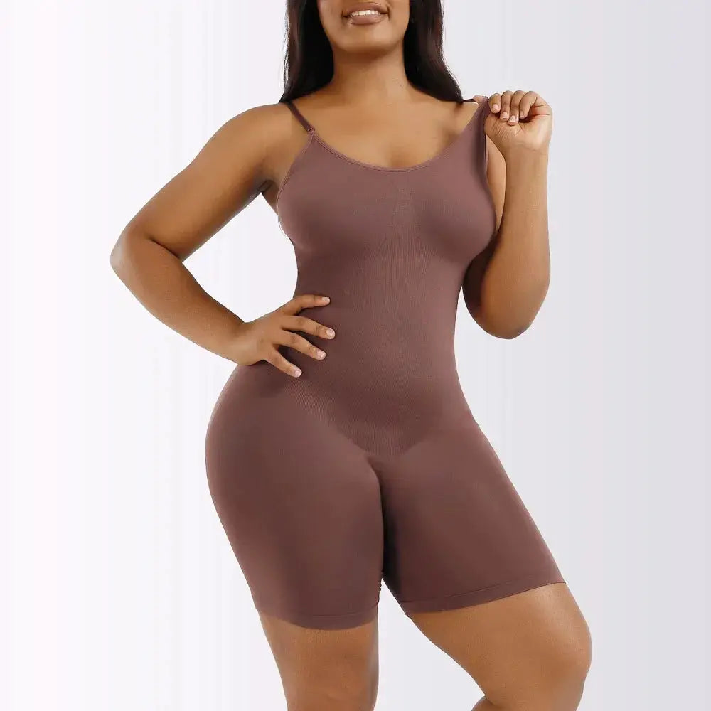 Women Full Body Shapewear Bodysuit for Belly Control Seamless Firm Waist Trainer Body Shaper jumpsuit - Lady T Fashions