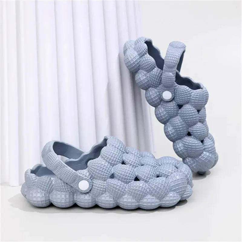 Comwarm Bubble Ball Women Sandals New Summer Women Clogs Garden Shoes House Massage House Slippers Closed Toe Anti-Slip Sandals Lady T Fashions