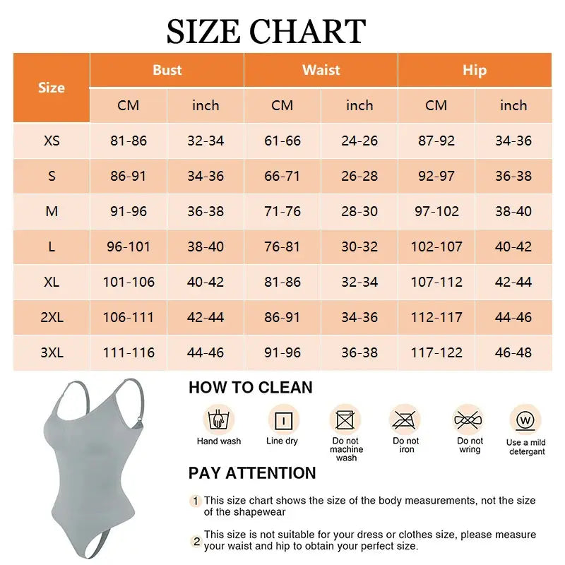 Smoothing Shapewear Bodysuit for Women Faja Full Body Shaper Thong Soft Body Shaping Sculpting Breast Slimming Underwear - Lady T Fashions
