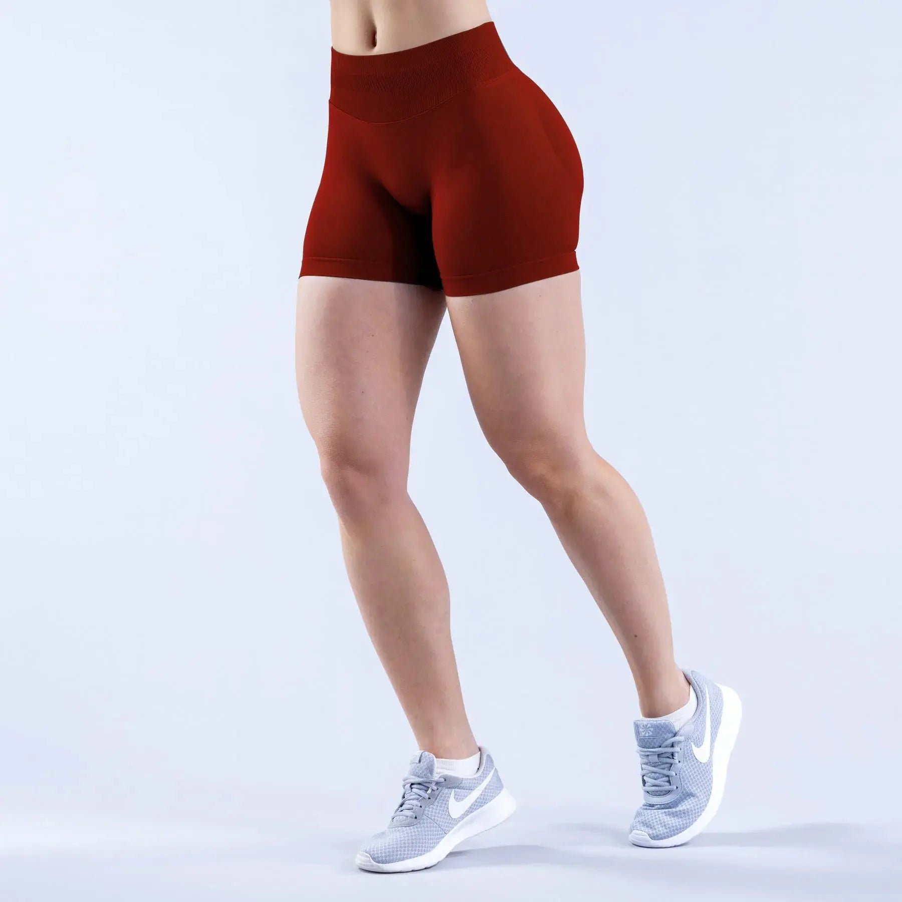 DFY Impact Summer High Waisted Yoga Shorts Sportswear Woman Gym Fashionable Sexy Running Fitness Pants Solid Color Yoga Leggings - Lady T Fashions