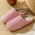 Unisex Home Slippers Soft Fur Slippers Warm Indoor Flat Slides Nonslip Couples Shoes Bedroom Light Slience Flats Autumn&Spring Lady T Fashions