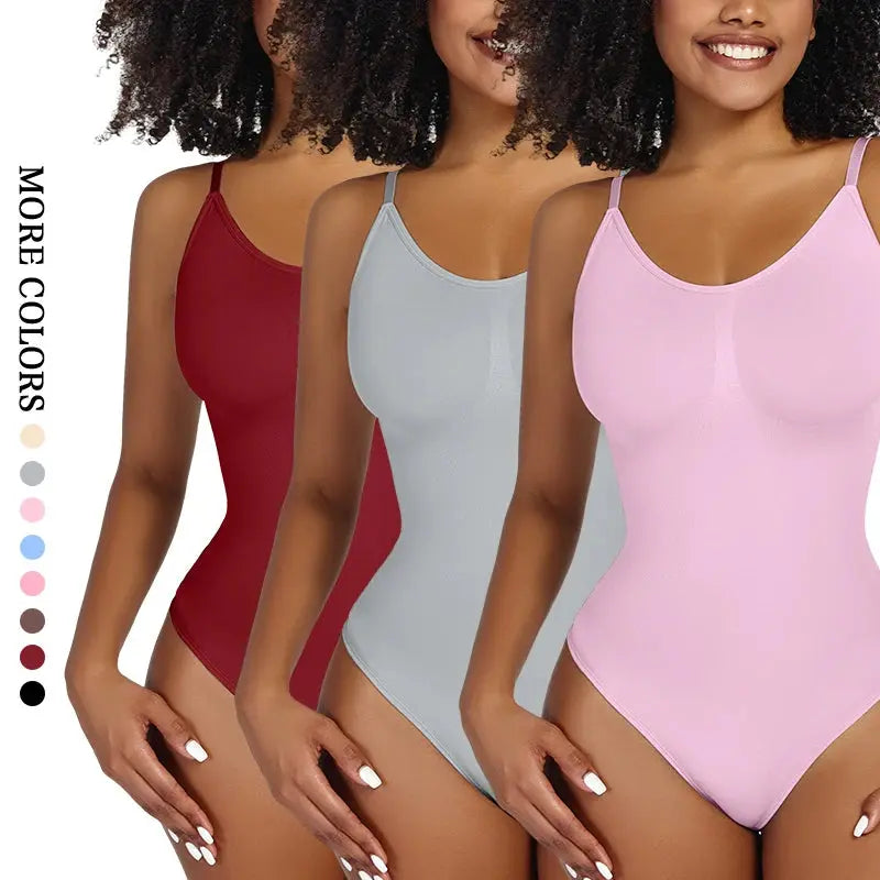 Smoothing Shapewear Bodysuit for Women Faja Full Body Shaper Thong Soft Body Shaping Sculpting Breast Slimming Underwear - Lady T Fashions