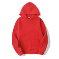 Men's Women's Hoodies Spring Autumn Winter Casual Hoodies Sweatshirts Unisex Tops Solid Color Hoodie Sweatshirt Male - Lady T Fashions