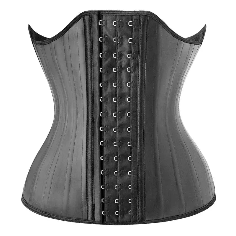 Body Shaper Shapewear Women 25 Steel Bones Latex Waist Trainer Corset Shapewear Slimming Belly Modeling Strap Reductive Girdle - Lady T Fashions